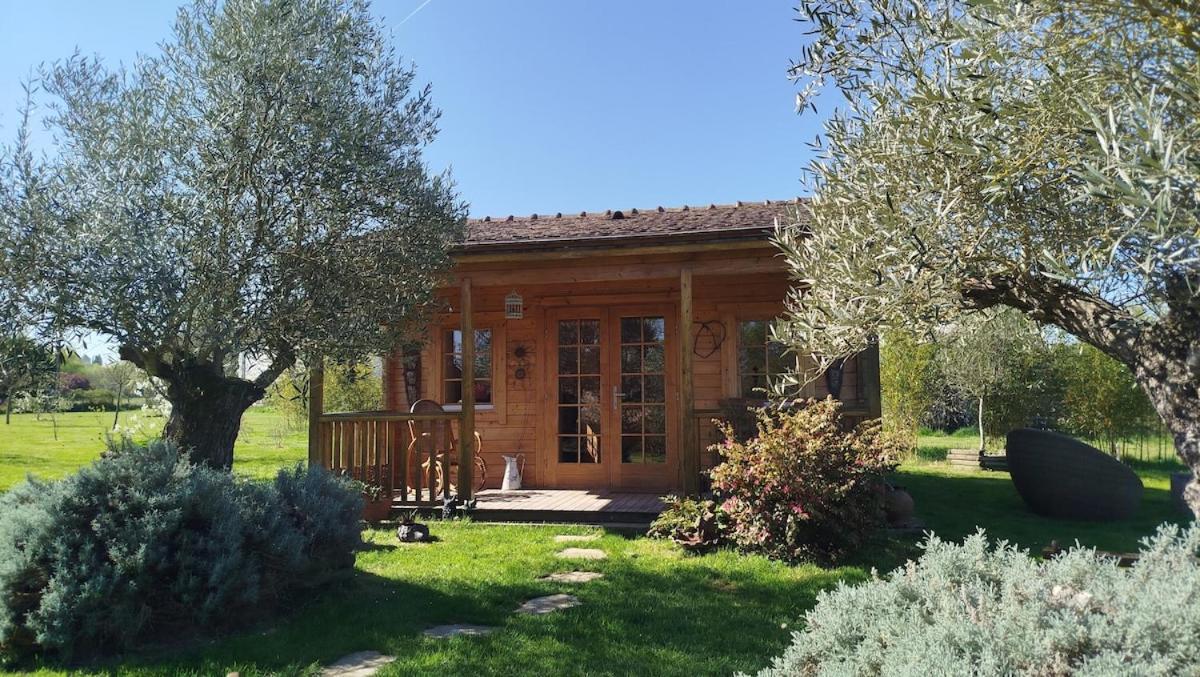 Chalet Bois Pleine Campagne A Pontigny Buitenkant foto