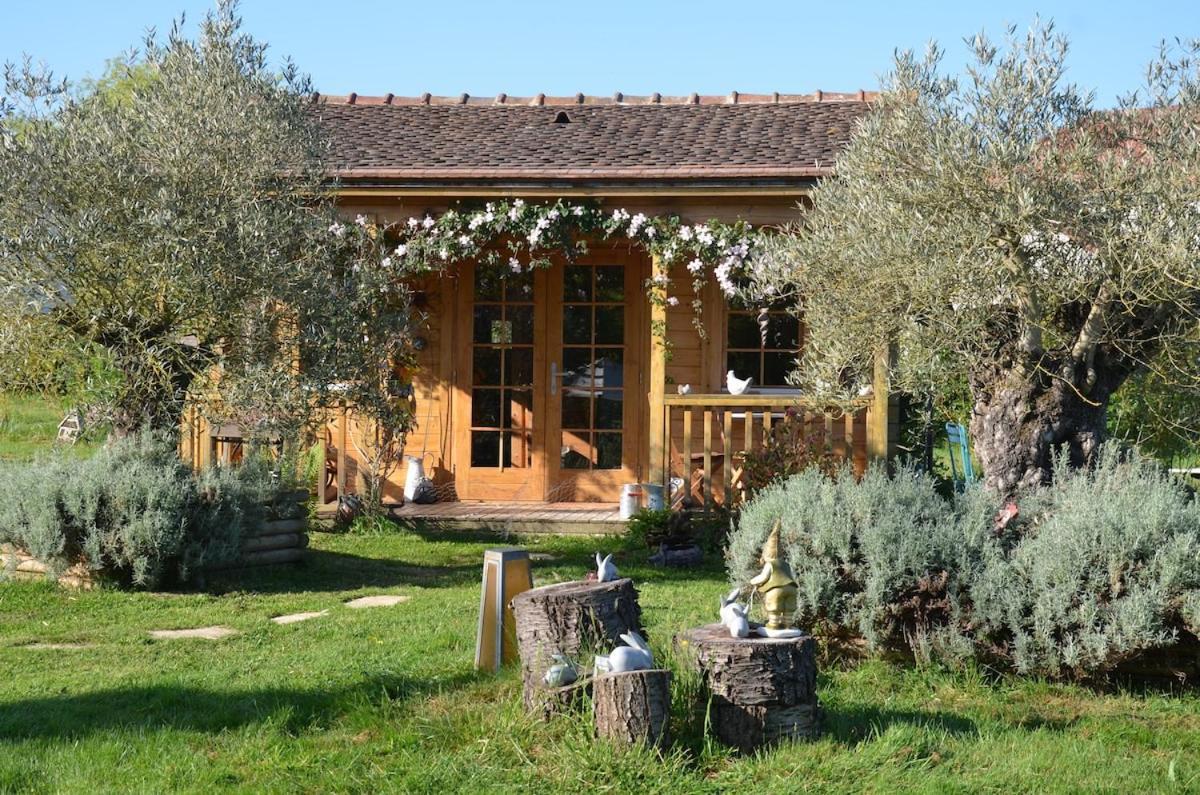Chalet Bois Pleine Campagne A Pontigny Buitenkant foto