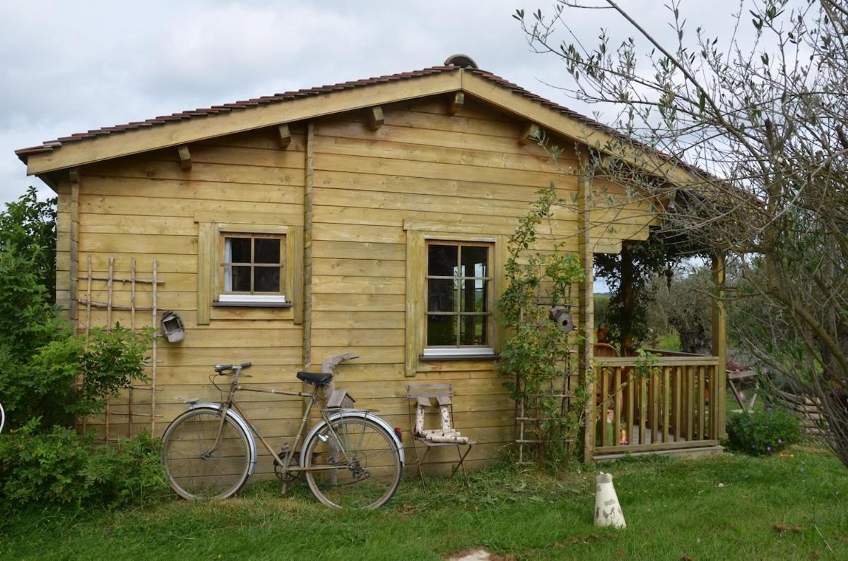 Chalet Bois Pleine Campagne A Pontigny Buitenkant foto