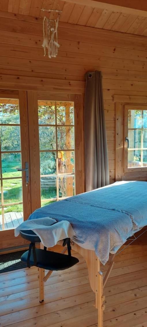 Chalet Bois Pleine Campagne A Pontigny Buitenkant foto